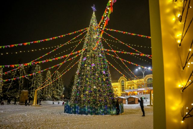 Новогодняя сказка в маленьком и уютном Ельце