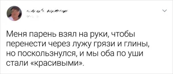 твит про лужу