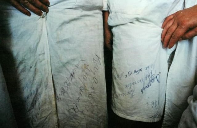Врачи больницы в Буденновске написали свои имена на халатах