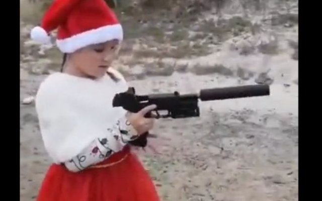 В Техасе даже маленькие дети умеют пользоваться оружием и метко стрелять