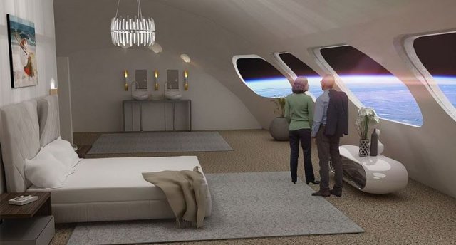 Концепты космо-отеля Voyager Station, который планируют вывести на орбиту к 2027 году