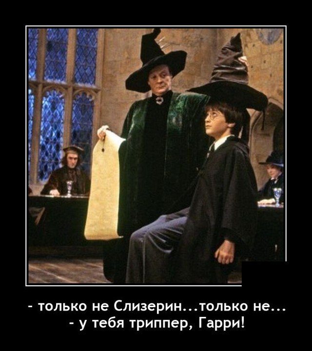 Демотиватор про Гарри Поттера