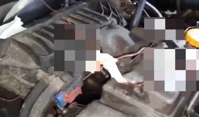 Россиянка пригнала в сервис машину, всю обмотанную скотчем и медными проводами — это защита от излуч