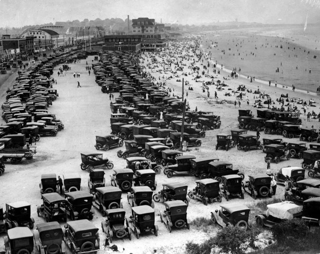 Nantasket Beach, Халл, штат Массачусетс, 1920-е годы.