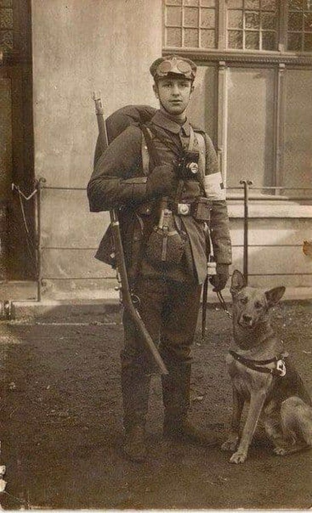 Вoeнный мeдик, 1916 год.