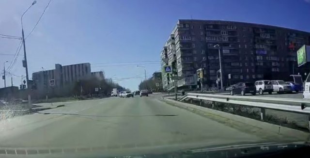 Обычный день на российских дорогах