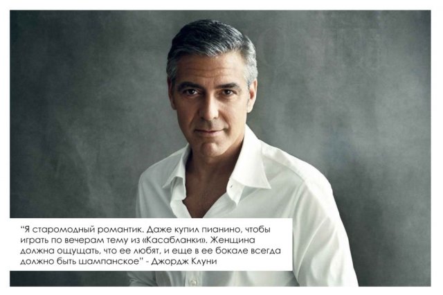 Джордж Клуни: шутки, мемы и знаменитые цитаты актера