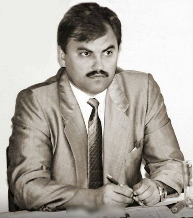 Зампред Саратовской областной Думы Вячеслав Володин, Саратов, 1995 год.