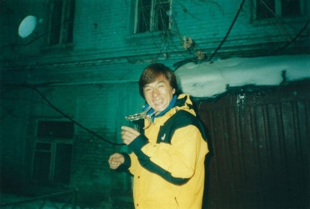 Архивные фотографии первого визита Джеки Чана в Россию