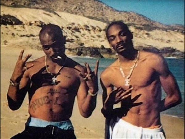 Tupac Shakur и Snoop Dogg, Мексика, 1996 год.
