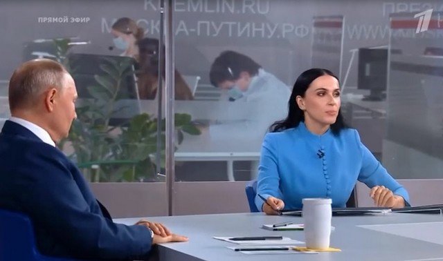 Владимир Путин и Наиля Аскер-заде