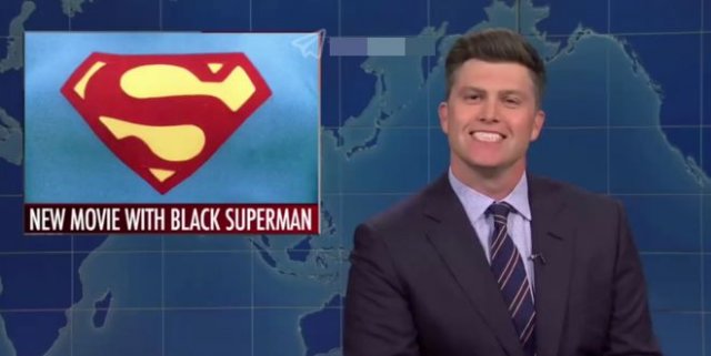 Шутка о том, что Супермен будет темнокожим