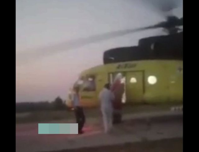 Жители села Селиярово прогнали вертолет с медиками, которые забирали больного — испугались, что им п
