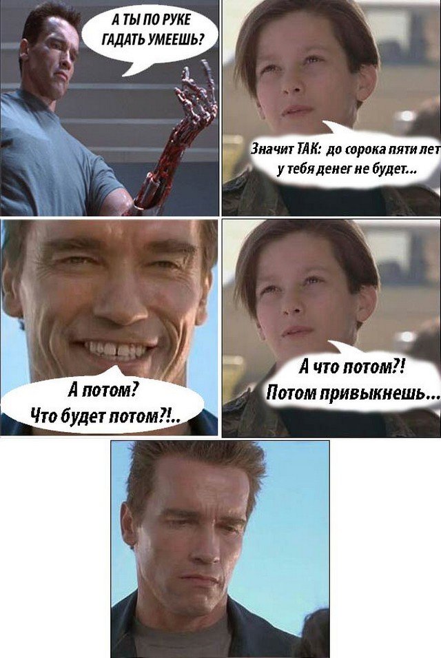 Мем с шварценеггером