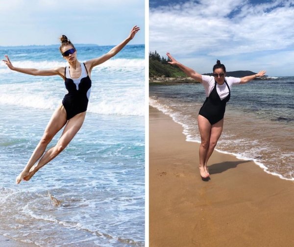 Селеста Барбер - блогер из Австралии, которая показала, как нелепо выглядят позы моделей в реальност