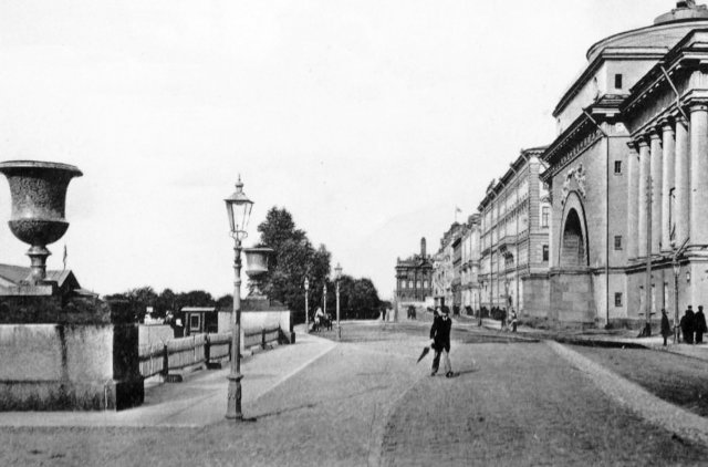 Старый Петербург. Адмиралтейская набережная