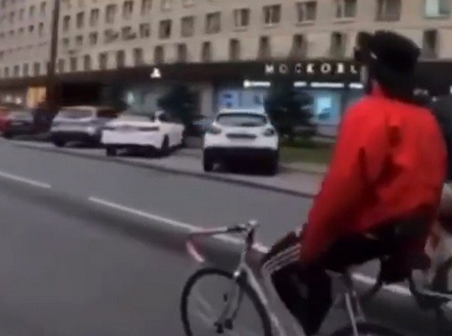 Призрачный гонщик на Московском проспекте