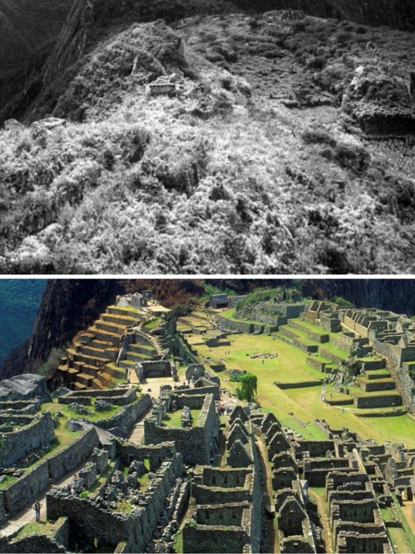 Мачу-Пикчу, Перу — 1911 и 2016 годы