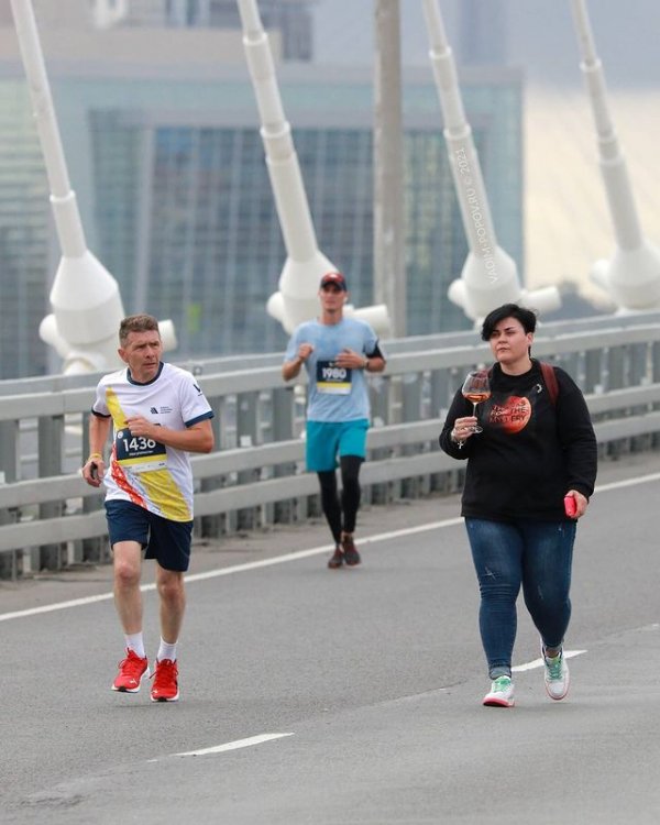 Спорт - это жизнь. Фото с марафона во Владивостоке
