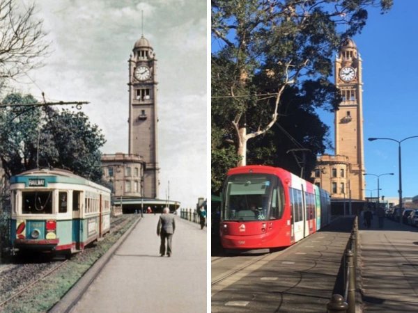 Центральный вокзал, Сидней, Австралия — 1960-е и 2017 годы