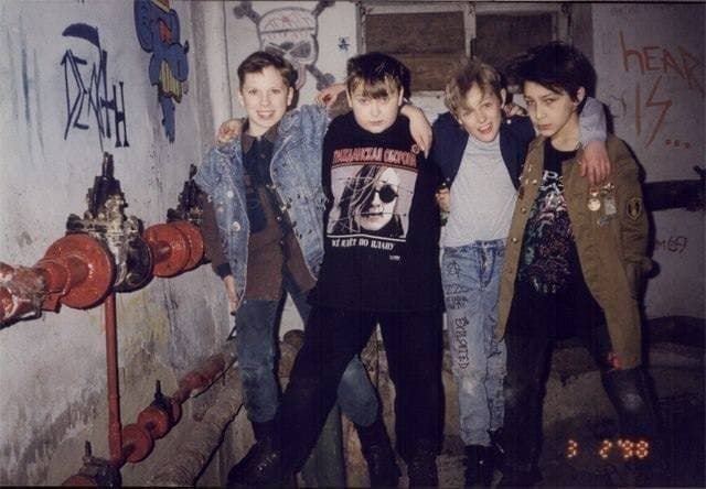 Юные панки, 1998 год.