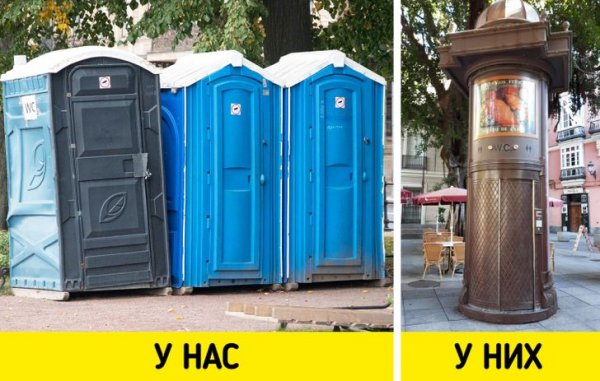 Общественные туалеты в Испании