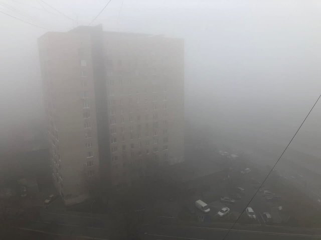 Это не Silent Hill, это Москва: густой туман окутал столицу