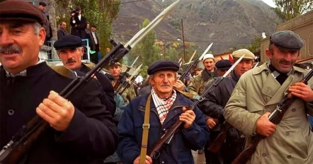 Дагестанское ополчение. Сентябрь 1999 года.