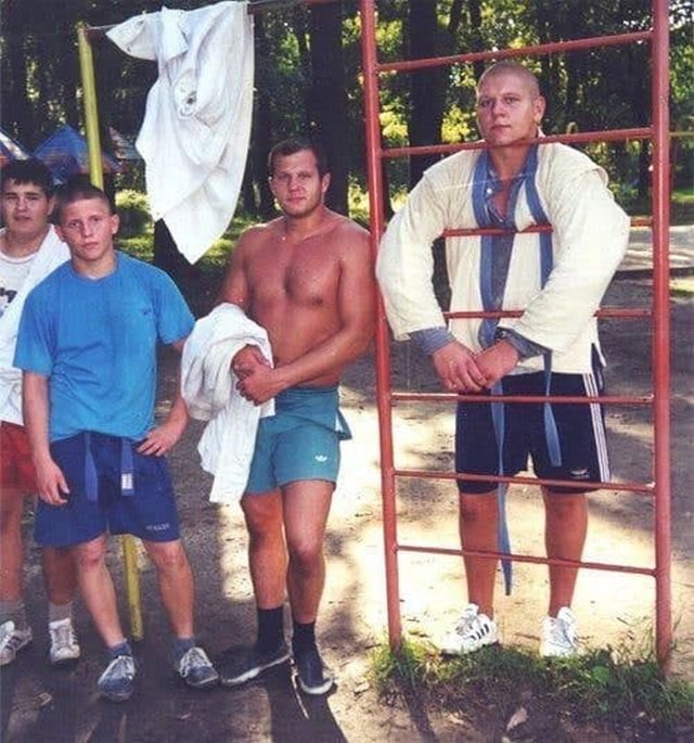 Молодые братья Емельяненко - 90-е.