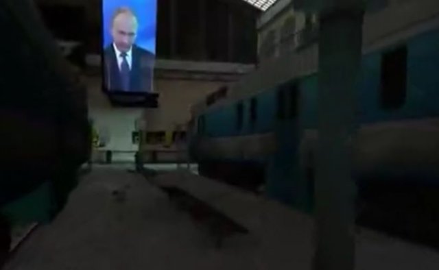 Владимир Путин в игре Half-Life 2