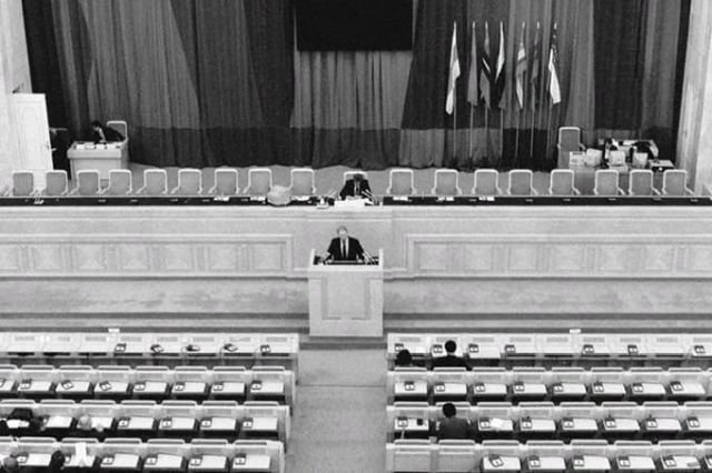 Последнее заседание Совета Республик Верховного Совета СССР