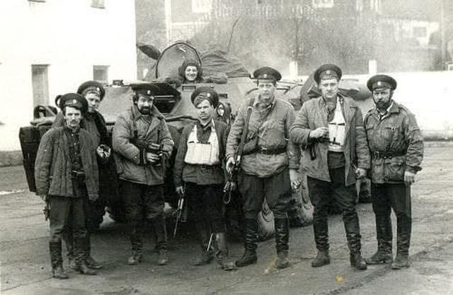 Донские казаки в Приднестровье. 1992 год.