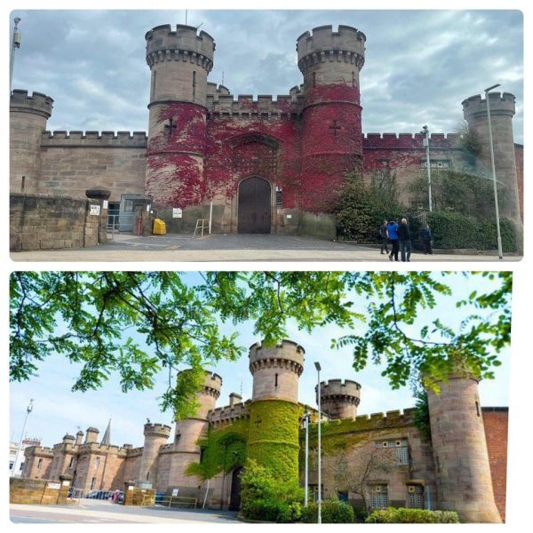 Тюрьма в моём городе в разные сезоны
