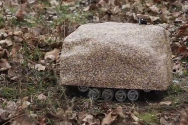 В Военно-воздушной академии Воронежа разработали камень, который может ездить и следить за врагом