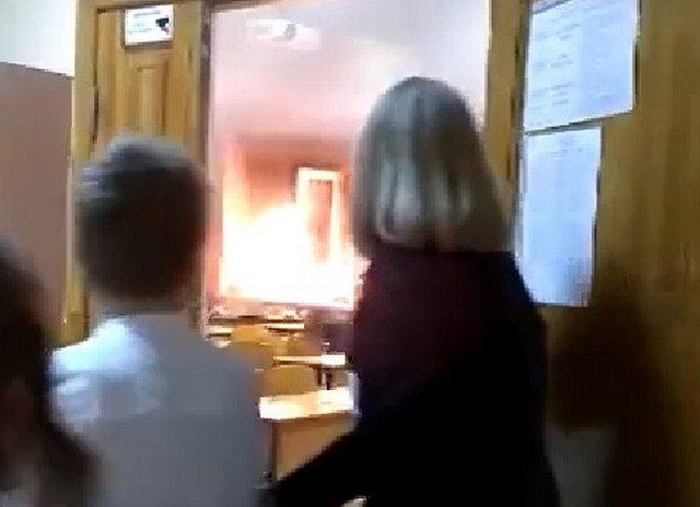 Шестиклассники в Томске устроили пожар