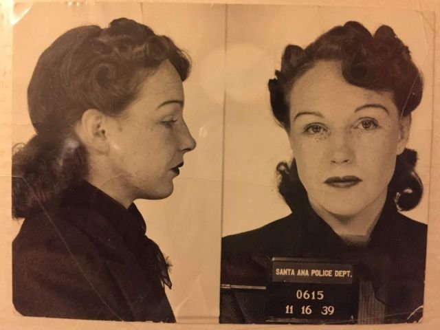 Фотография с ареста моей прабабушки Милдред в 1939 году