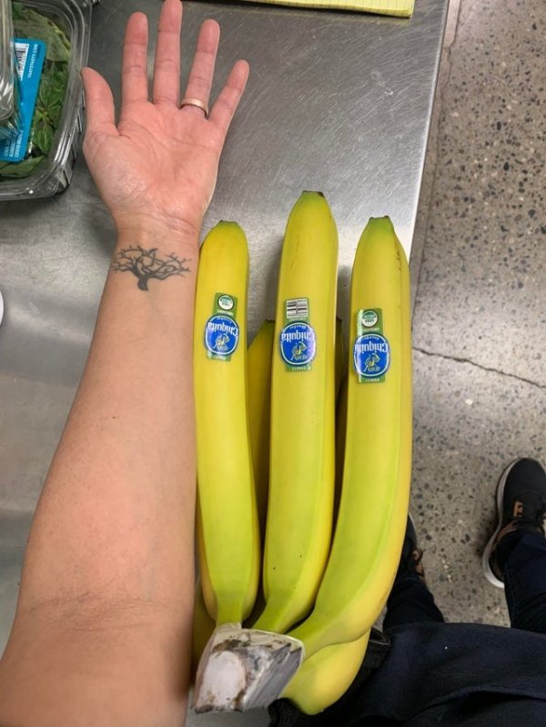 Огромные бананы