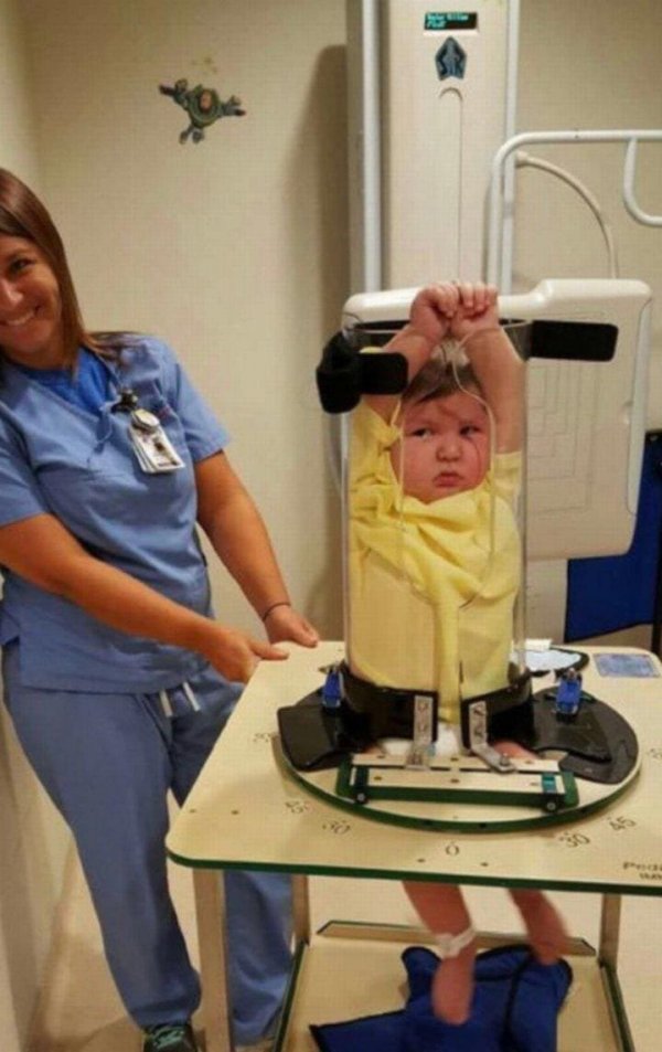Устройство, которое помогает делать рентген маленьким детям