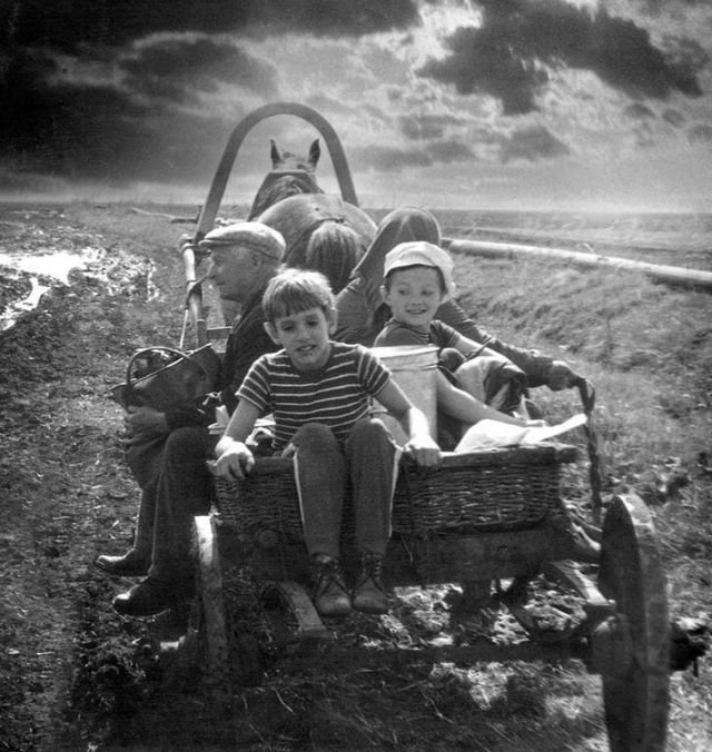 Детство  в деревне. Фото 1970-х гoдов.