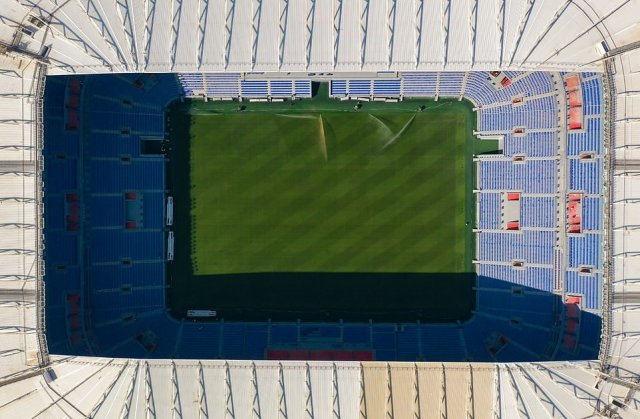 К Чемпионату мира по футболу 2022 в Катаре построили стадион из грузовых контейнеров