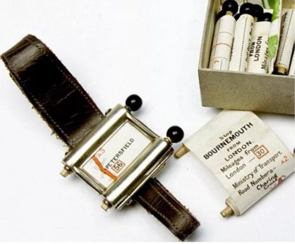 Наручный GPS-навигатор Plus Four Wristlet 1927 года