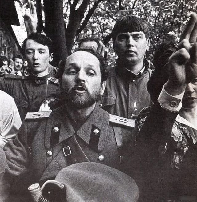 Собрание монархистов–легитимистов в Донском монастыре, 1990 год, СССР
