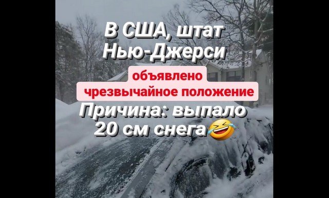 Выпал снег в США - выпал снег в России: как работает доставка продуктов