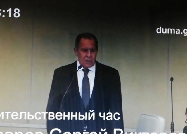 Сергей Лавров сделал замечание журналистам на выступлении