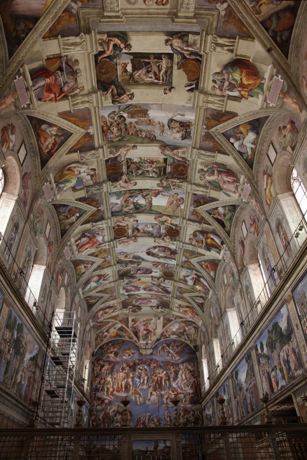Потолок Сикстинской капеллы, Ватикан