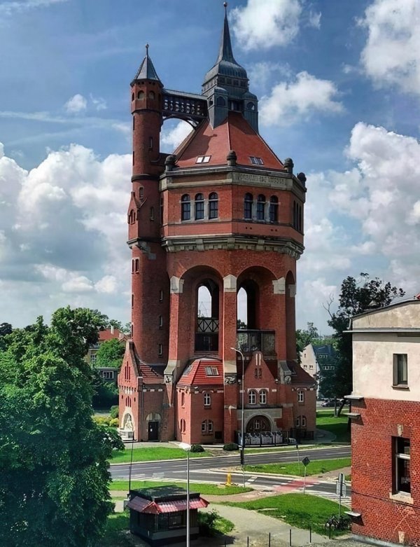 Вроцлав, Польша, Водонапорная башня