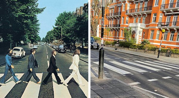 Улица Abbey Road попала на обложку альбома The Beatles и прославилась на весь мир