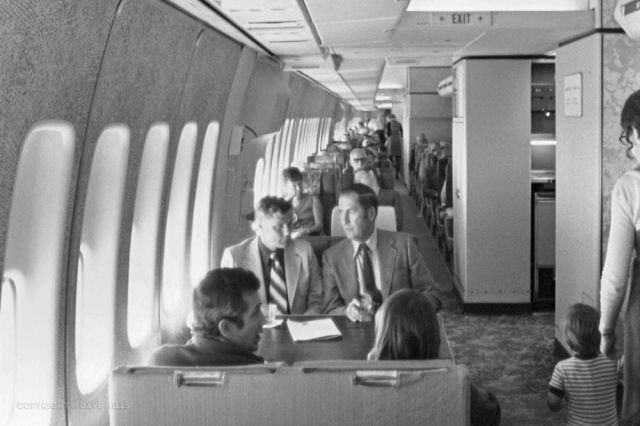 Полеты на Boeing 747, 1970-е.