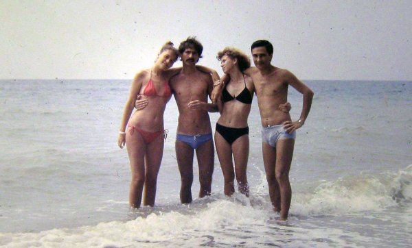 Отдых &quot;дикарями&quot; на Черном море, 1983 год, СССР
