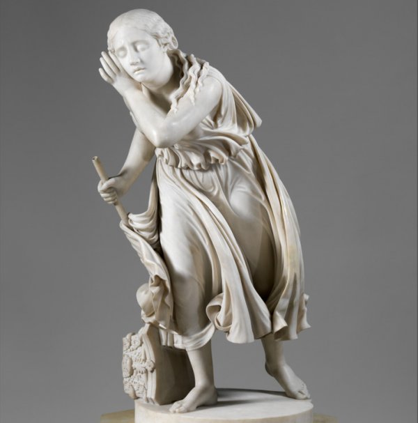 «Нидия, слепая цветочница из Помпеи» воспроизводилась около 167 раз и некоторое время была одной из самых популярных скульптур